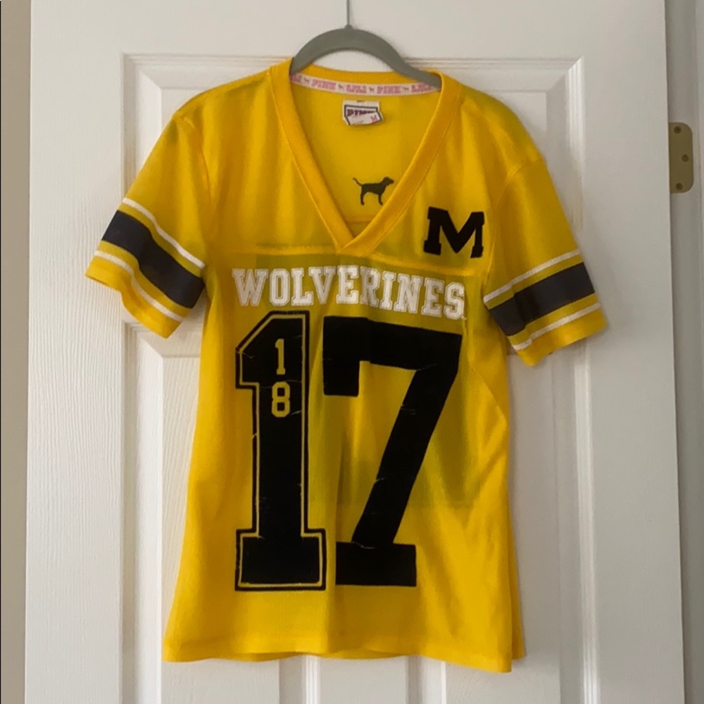 Victoria’s Secret Pink Michigan Wolverines Jersey
